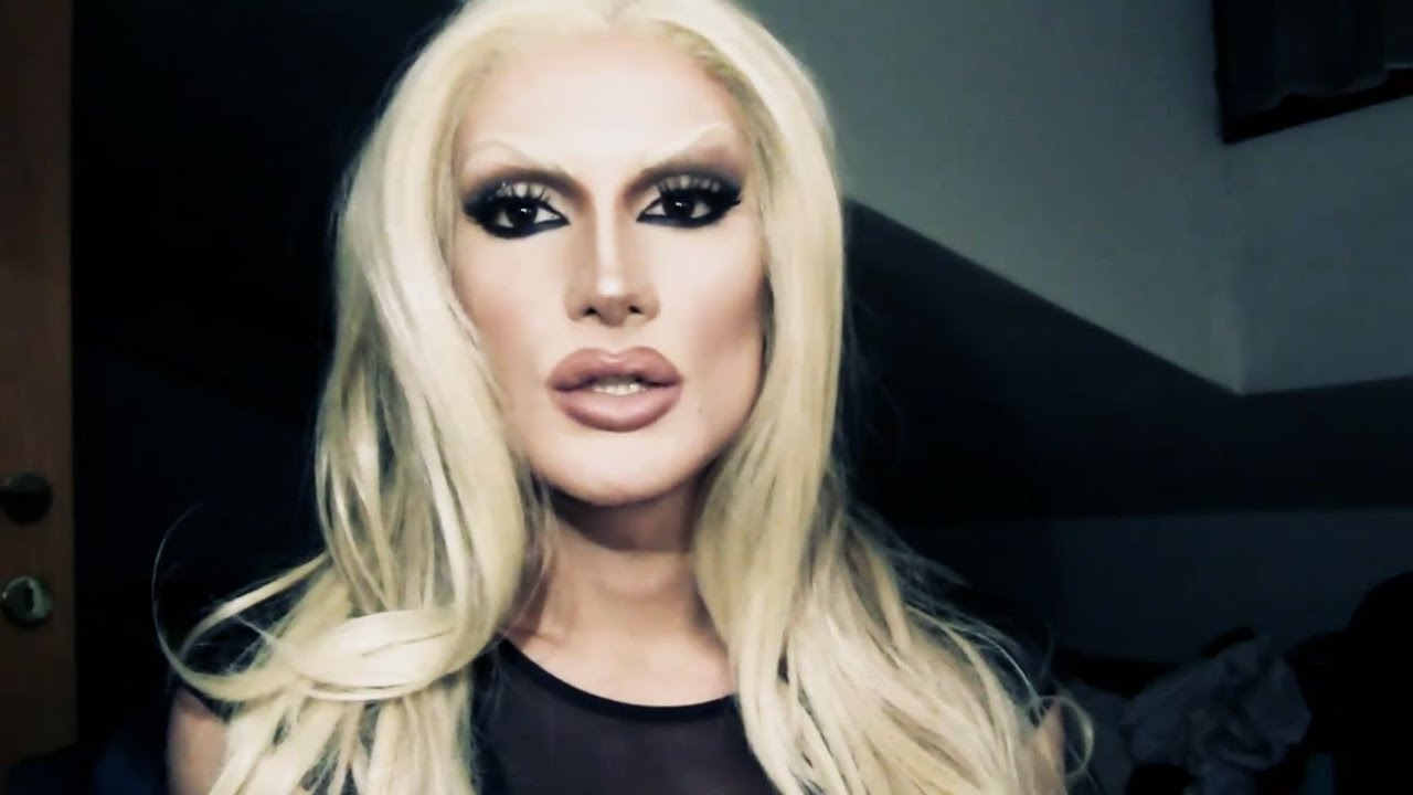 DRAG QUEEN FEMINISATION MAKEUP: Blonde Nude Bombshell (The Donatella Versace)
