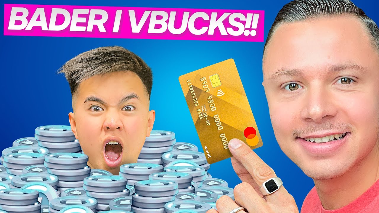 T0nse bliver STINKENDE RIG i V-Bucks!