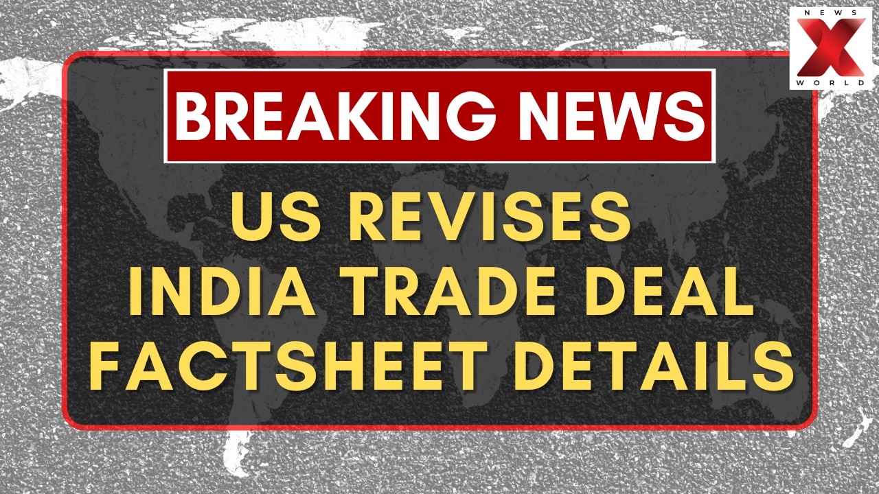 India US Trade Deal: India US negotiations continue after factsheet revision| NewsX World