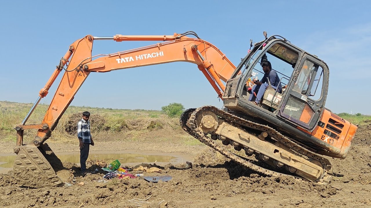 Tata Hitachi Ex110 Hydraulic service work.How to change the centre joint seal kit.