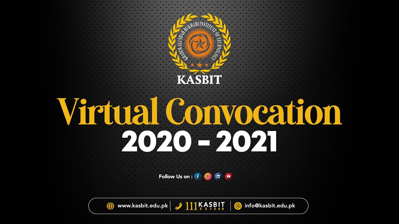 KASBIT Virtual Convocation 2020-21