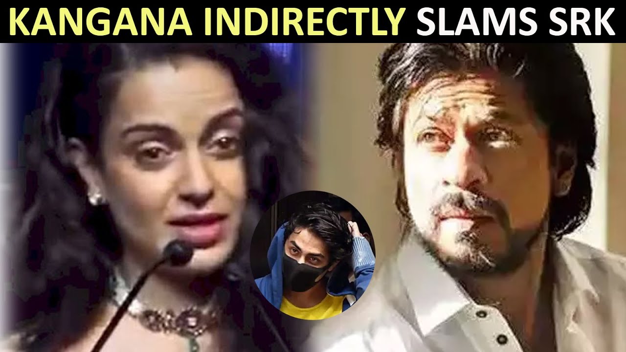 Aryan Khan's arrest: Kangana Ranaut takes an indirect dig at Shah Rukh Khan