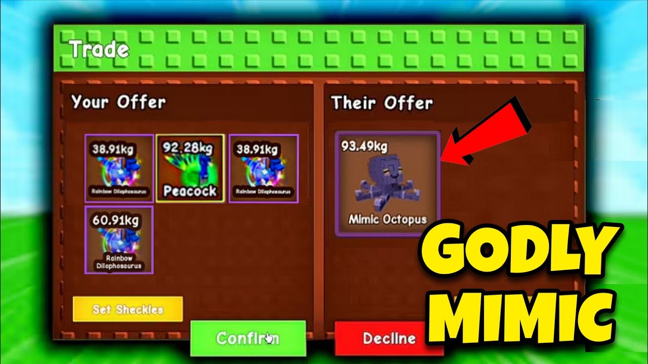 OMG 😱 I Got GODLY Mimic With an OVERPAY Offer?! | Grow a Garden Update