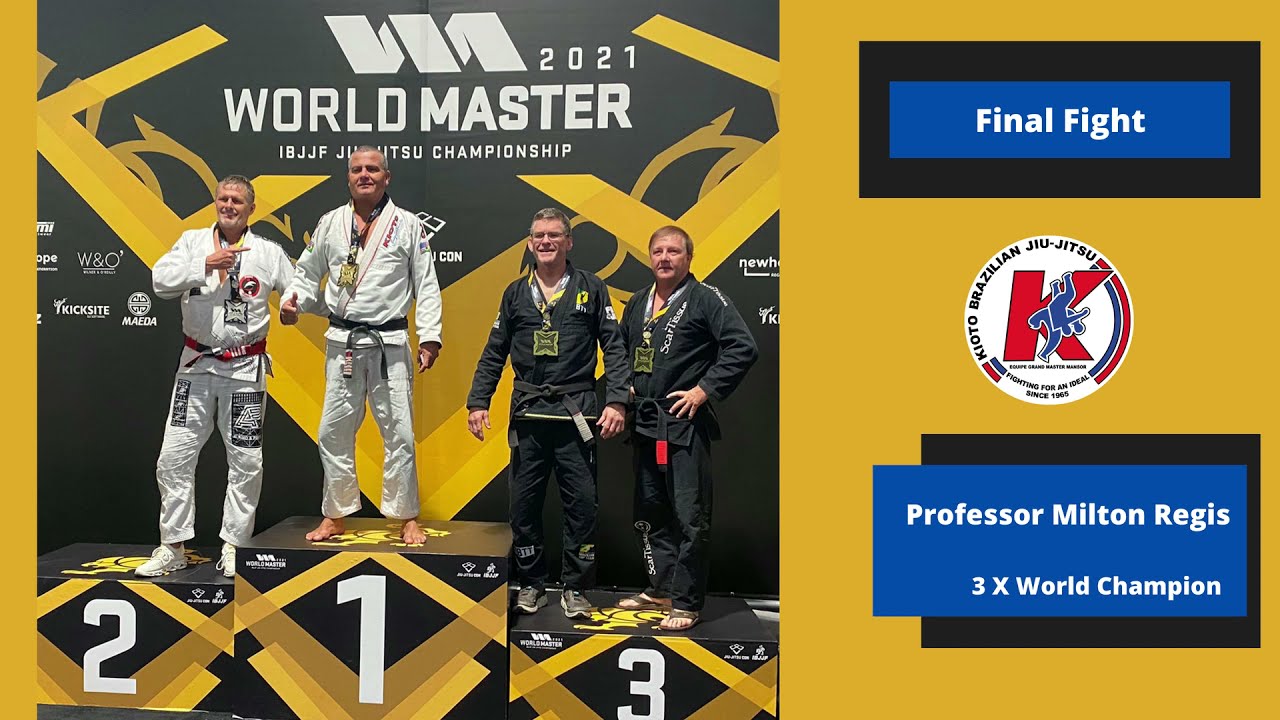 World Master 2021 (IBJJF)  Professor Milton Regis Final Fight