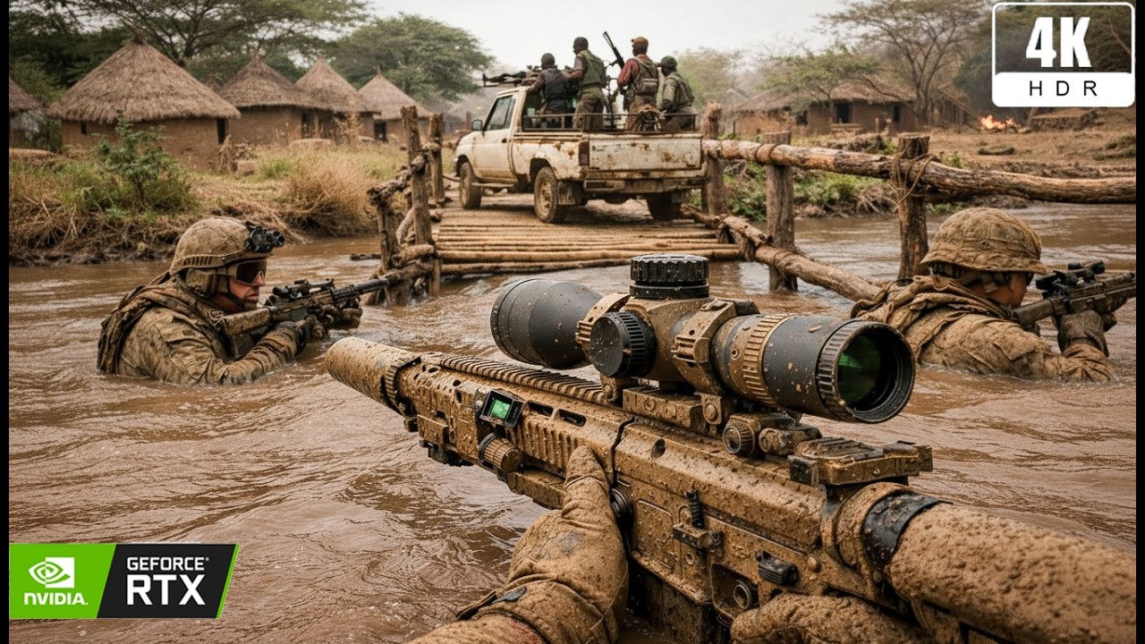 SAS Infiltrate Militia Controlled Village in Africa | Realistic Ultra Gameplay[4K60FPS] Call of Duty