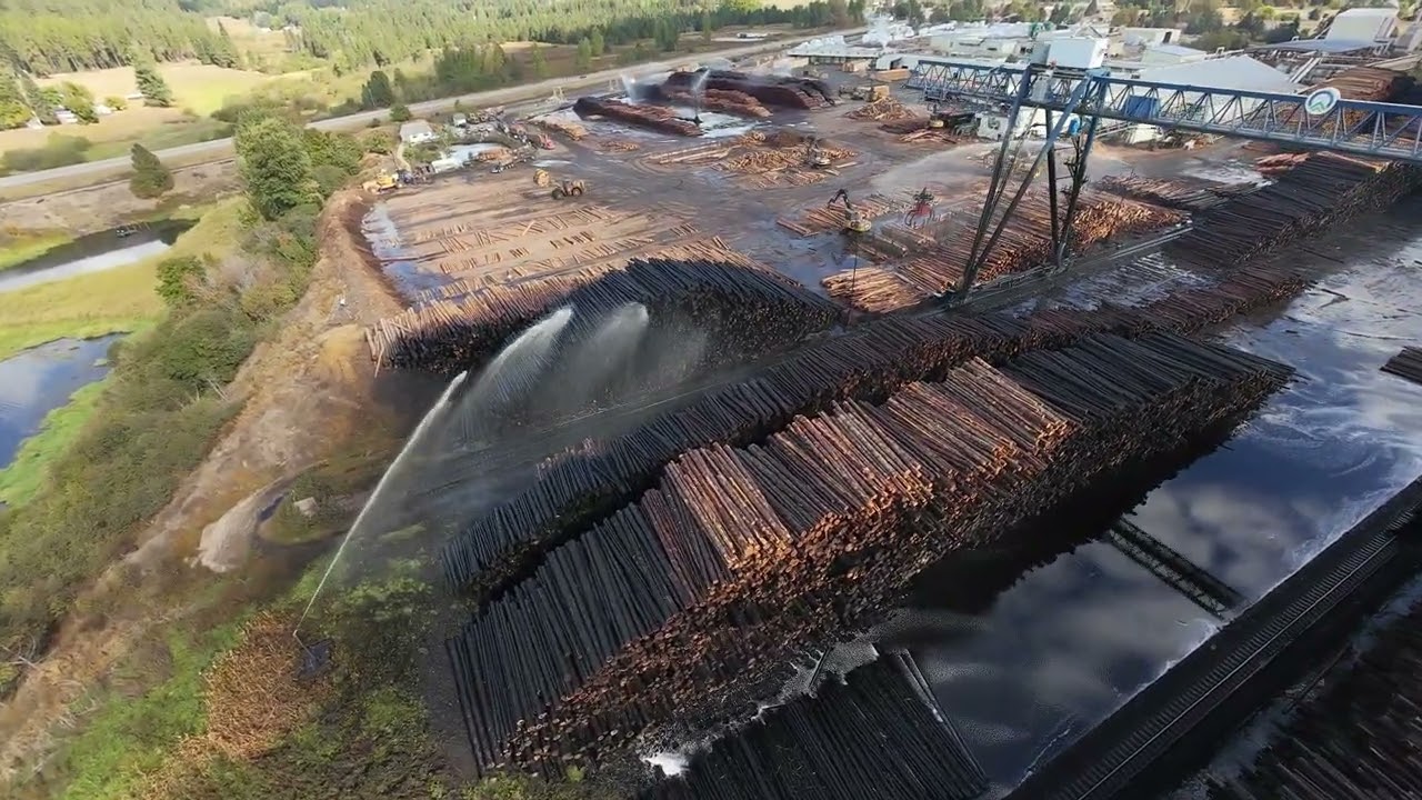 Laclede, Idaho Lumber Mill (Avata 2 DJI POV) 