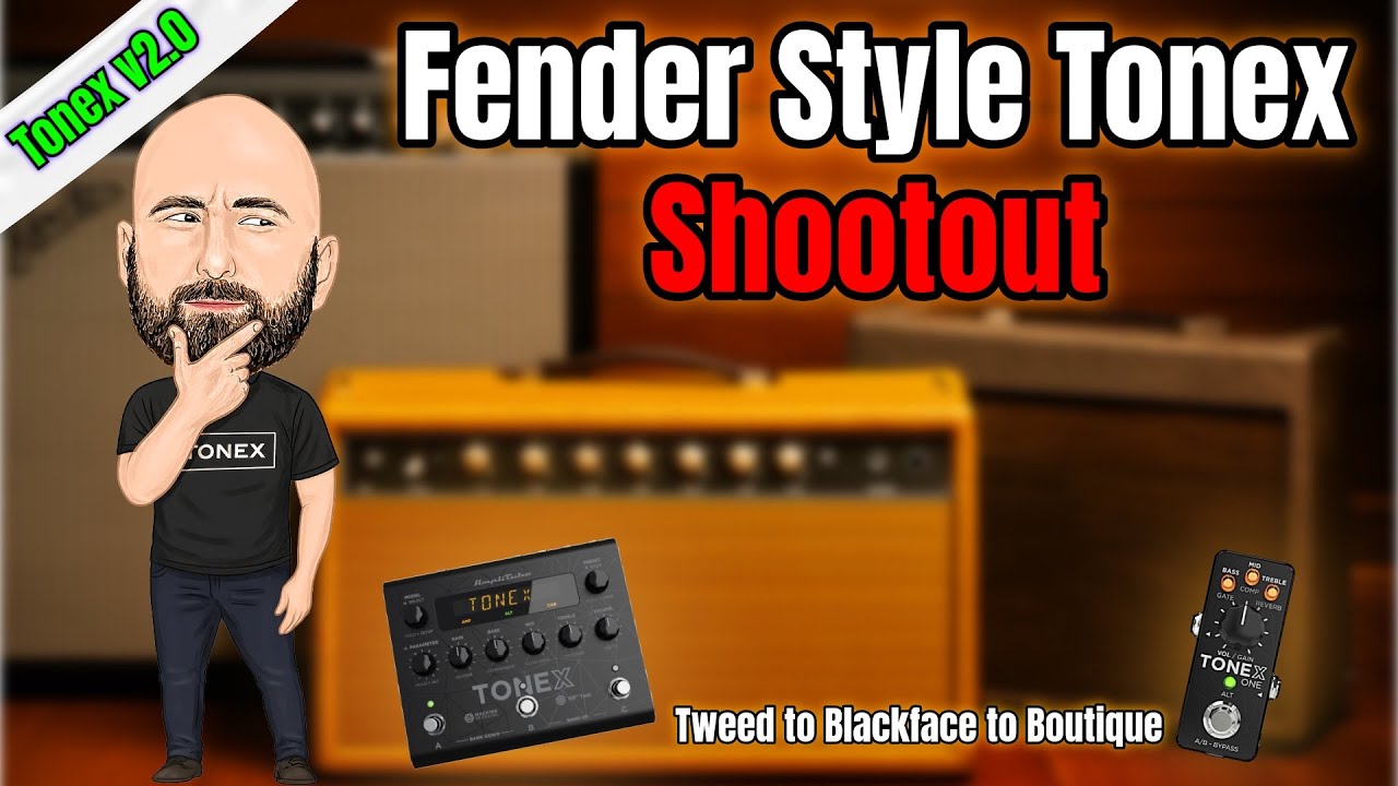 The Ultimate Fender-Style TONEX Tone Shootout (ToneX v2 Edition)