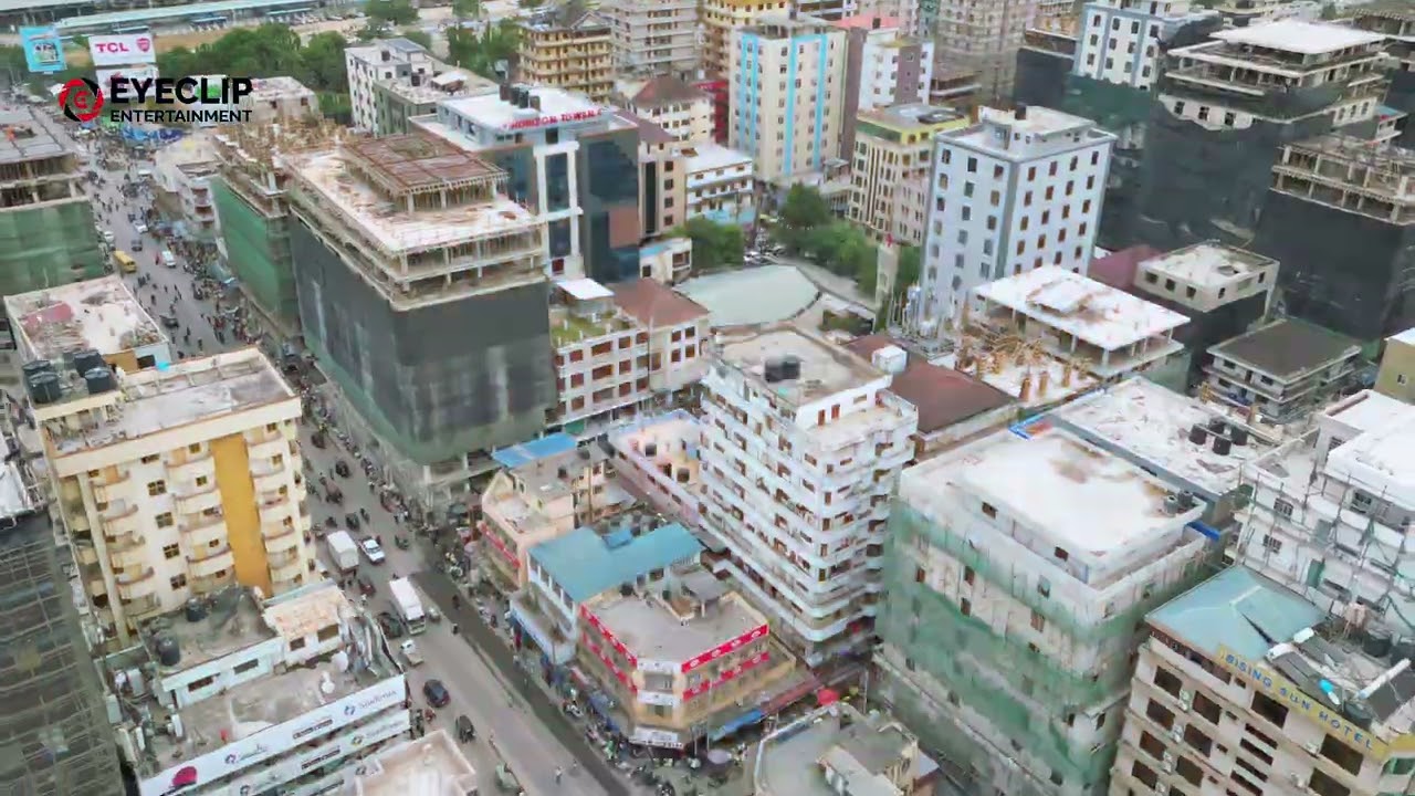 TAZAMA JIJI LA DAR ES SALAAM LINAVYOVUTIA (KARIAKOO)