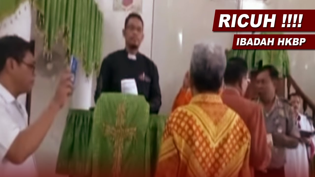 Ricuh, Ibadah Minggu Gereja HKBP Garu 8 Medan