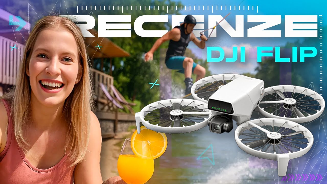 DJI Flip: RECENZE vol. 2 z wakeparku 🏄‍♀️