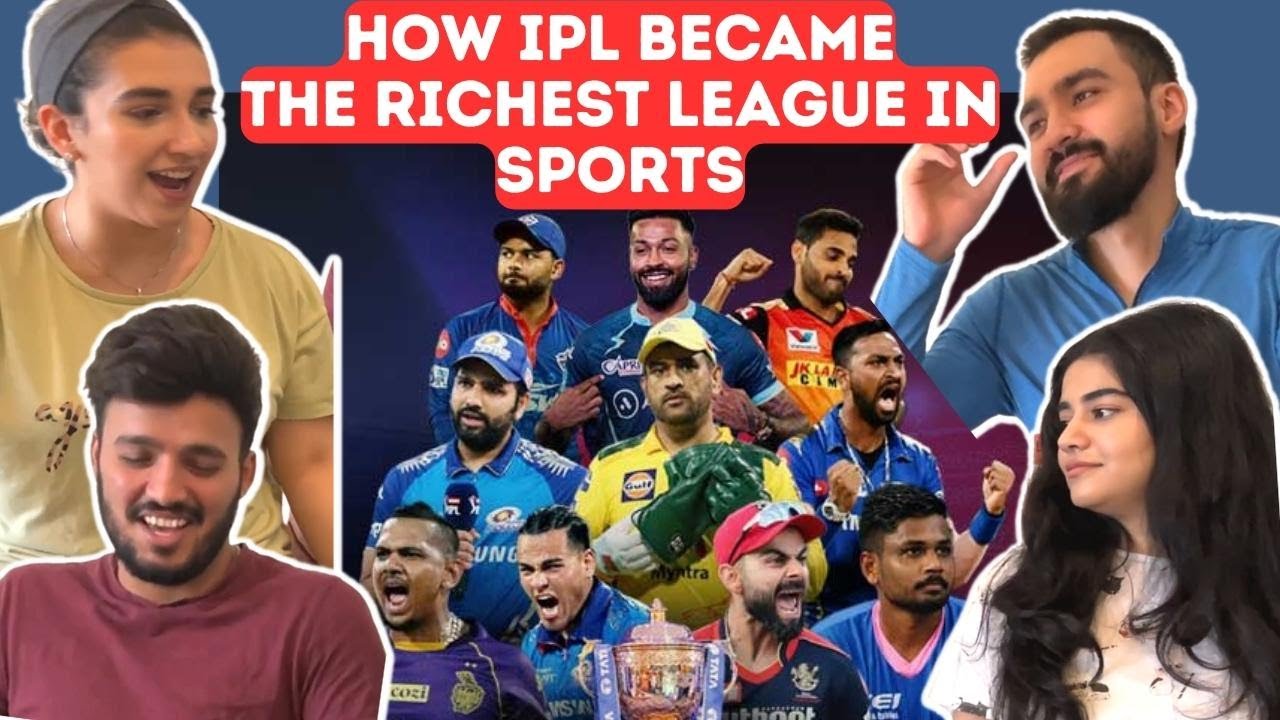 How IPL Became One Of The Richest Leagues in Cricket And Sports Reaction | Foreigners React