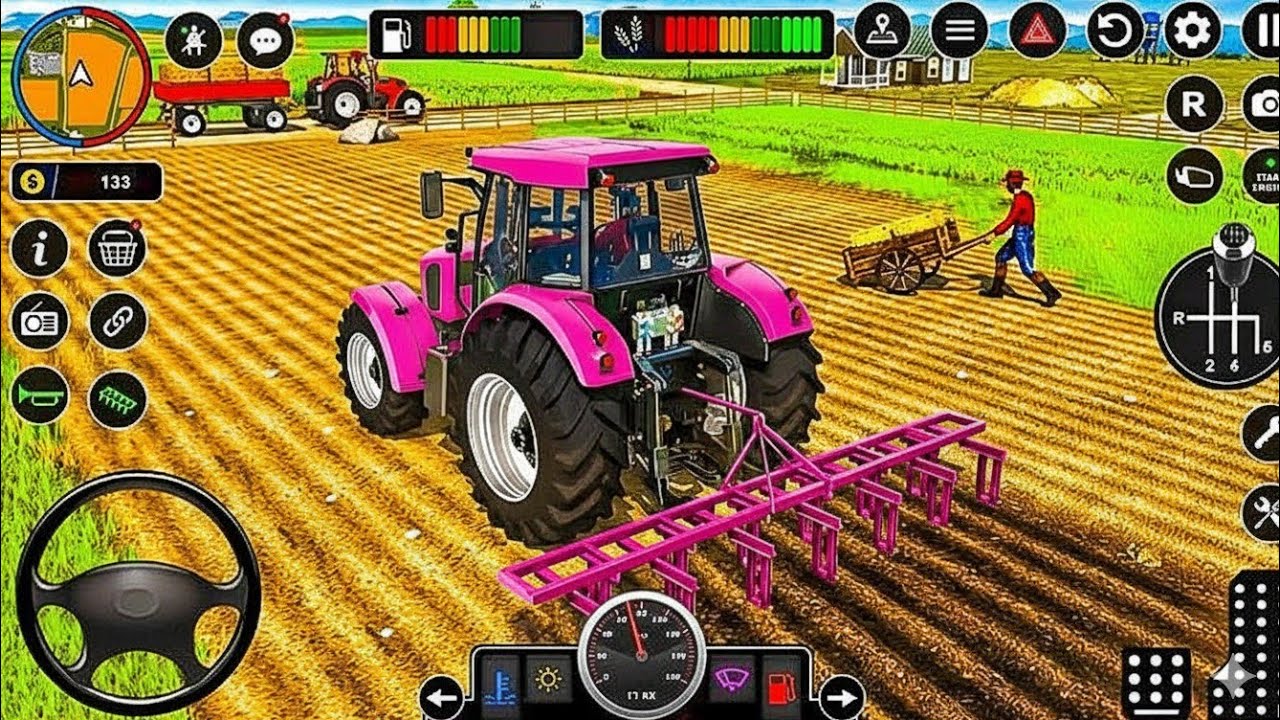 🔥 Crazy Tractor Farming Simulator 2025 &ndash; Realistic Farming Gameplay