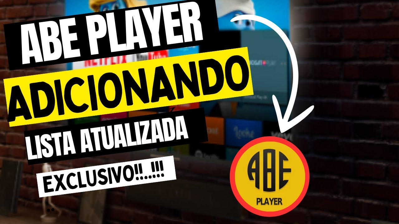 🔴Como Instalar e ADICIONAR LISTA no Abe Player - ATUALIZADO