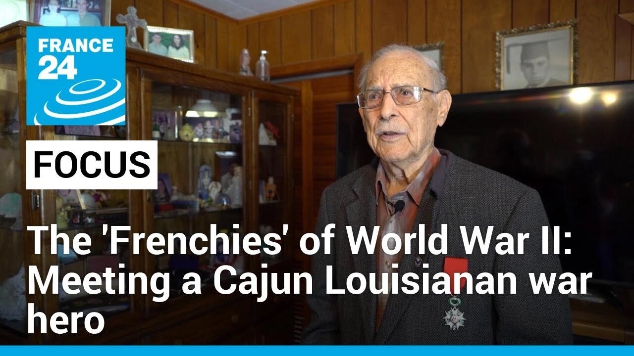 The 'Frenchies' of World War II: Cajun Louisianan war hero shares his story • FRANCE 24 English