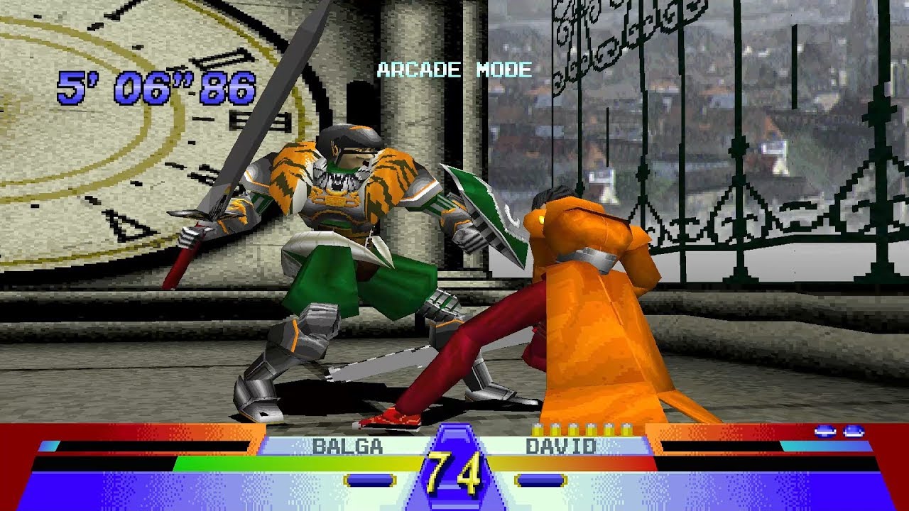 Battle Arena Toshinden 3 [PS1] - play as Balga