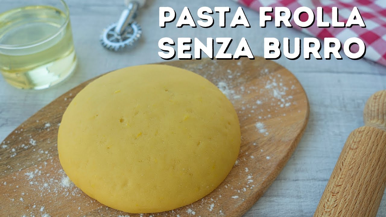 PASTA FROLLA SENZA BURRO Ricetta Facile - Fatto in Casa da Benedetta #shorts