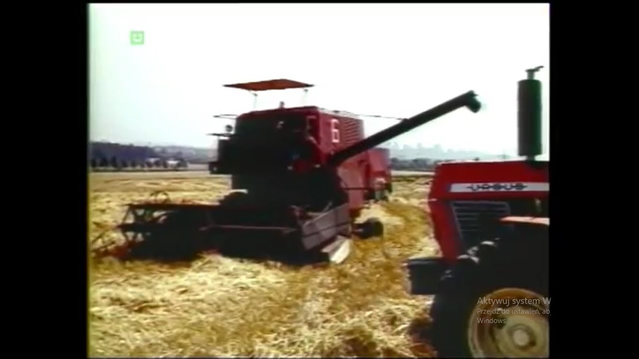 ★PRL 1986 Żniwa W Państwowych Gospodarstwach Rolnych★ czyli PGR 1986