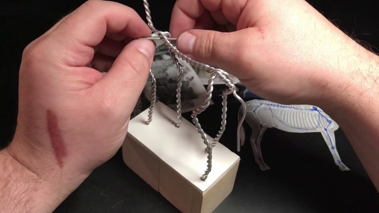 Sculpting Tutorial Stefan Niehues-Ellermann, Donkey in BeeSPuttY polymer clay 1:12