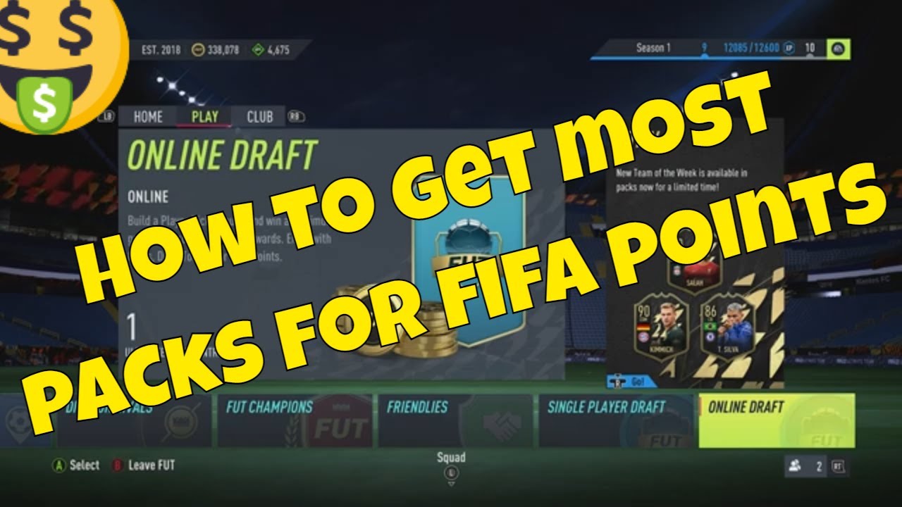 FUT 22 - 4600 Free Fifa points for Ultimate Edition - How to get the most from them