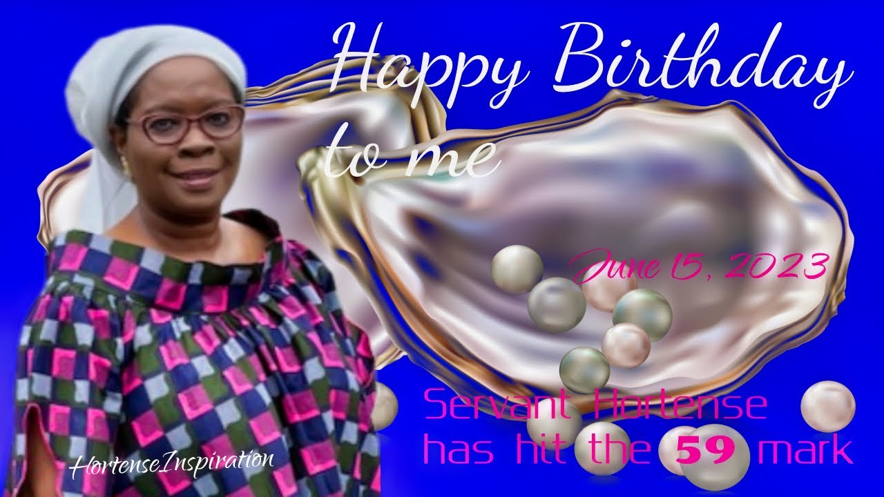 Celebrate my birthday with me in African style, with song,  dance, and Prayertime 