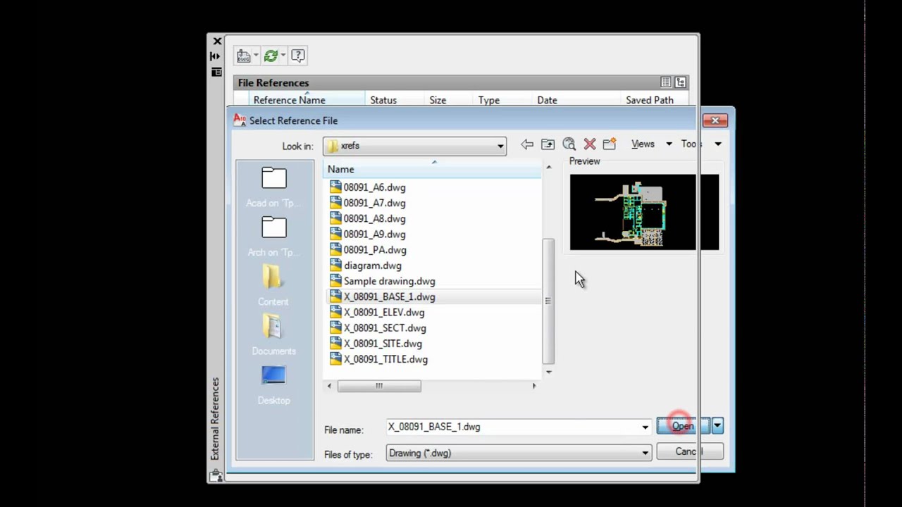AutoCAD Interm.:  Xrefs