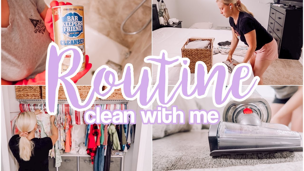 ROUTINE CLEAN WITH ME 2021 // 2 DAYS OF SPEED CLEANING MOTIVATION