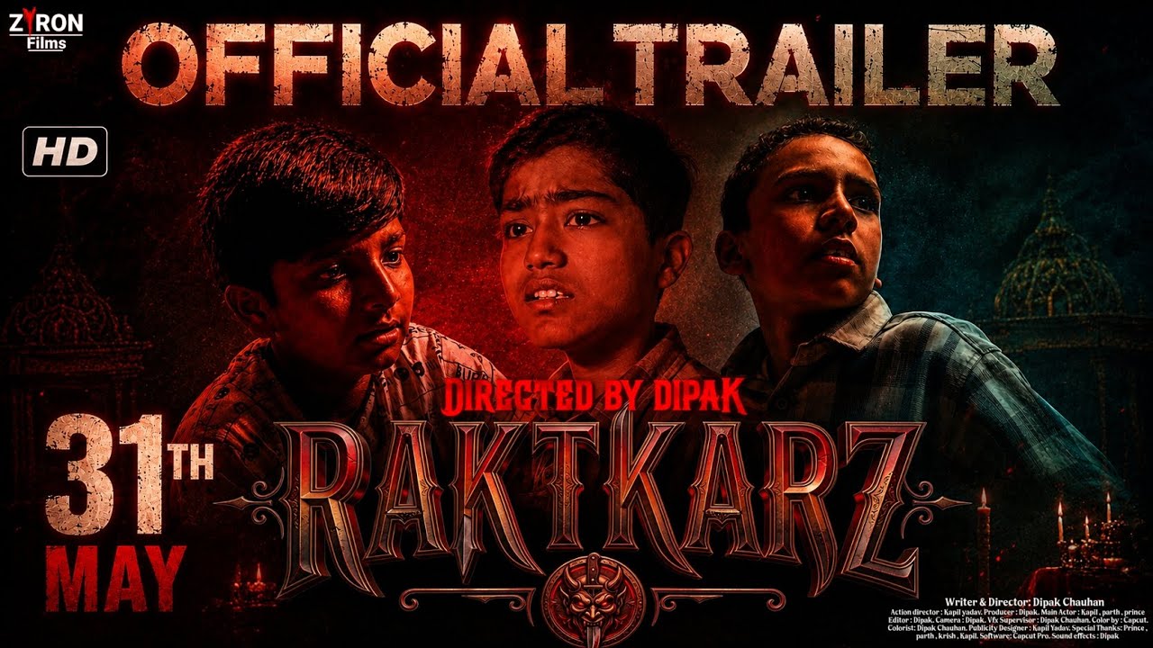 Raktkarz || Official Trailer || Kapil Yadav || Zyron Films Present - Horror Short Film Trailer