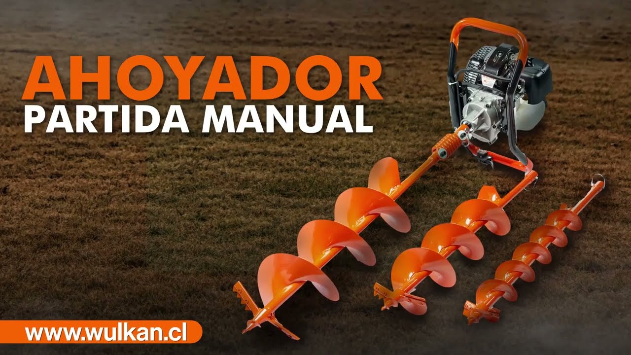 Charla técnica referente al Ahoyador 60cc