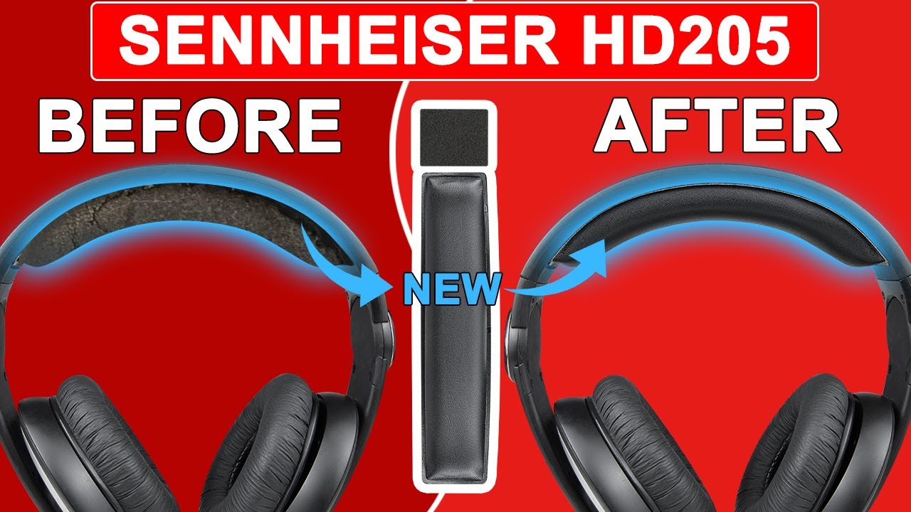 SOULWIT® | How to Replace Sennheiser HD205/HD205 ii Headband | Repair Parts Kit