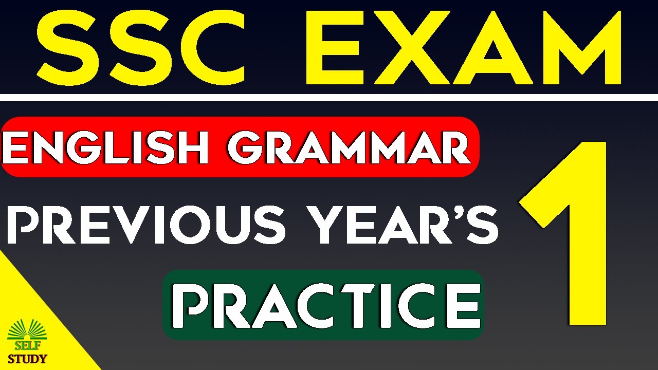 English Grammar Practice| SSC Previous Year's Paper | 5 Aug 2017 Shift 1st |Discussion By Ajay Kumar