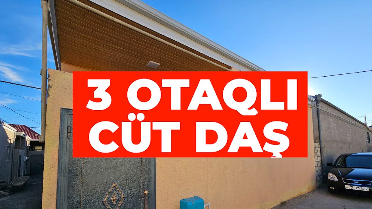 ƏLA TƏKLİFİMİZ VAR! - 3 OTAQLI C&Uuml;T DAŞ-M&Uuml;NASİB QİYMƏTƏ!