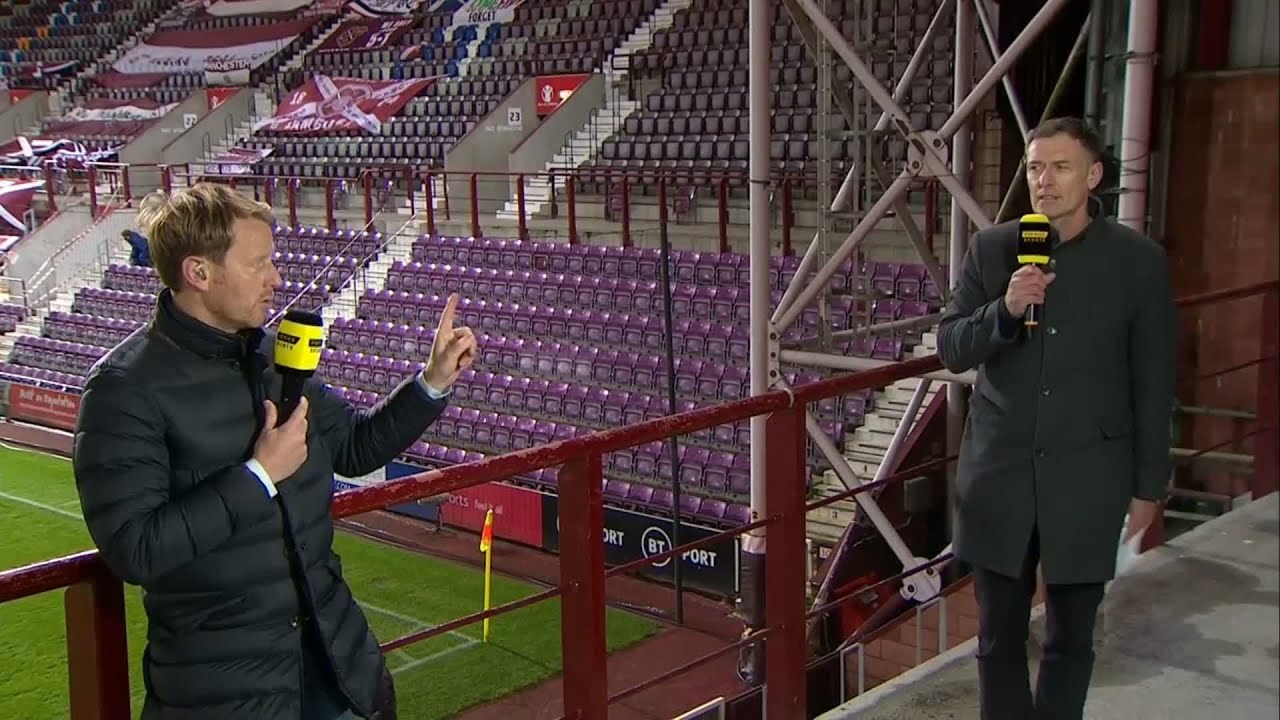 Chris Sutton and Michael Stewart disagree on Hearts' youth development record
