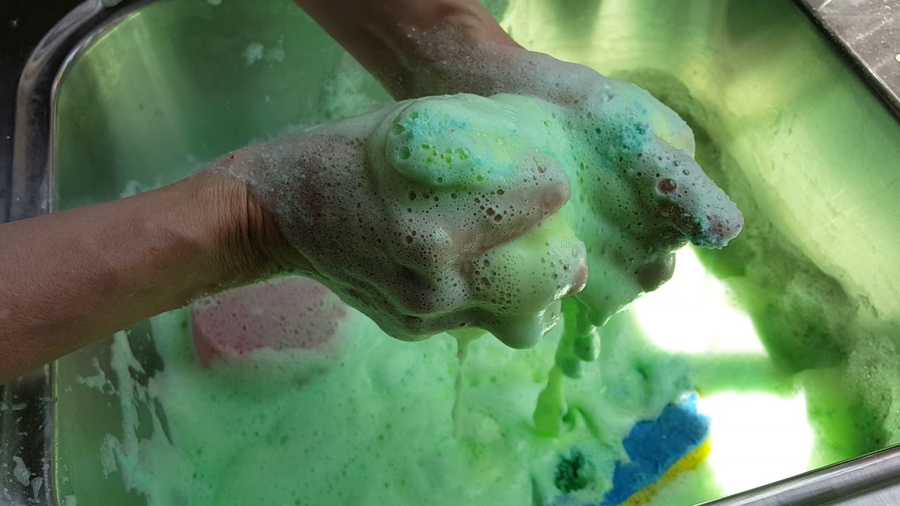 ASMR- lemon Flash, Ariel powder and liquid Foca