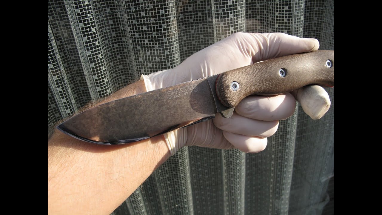 Knife making - Becker BK16 mod