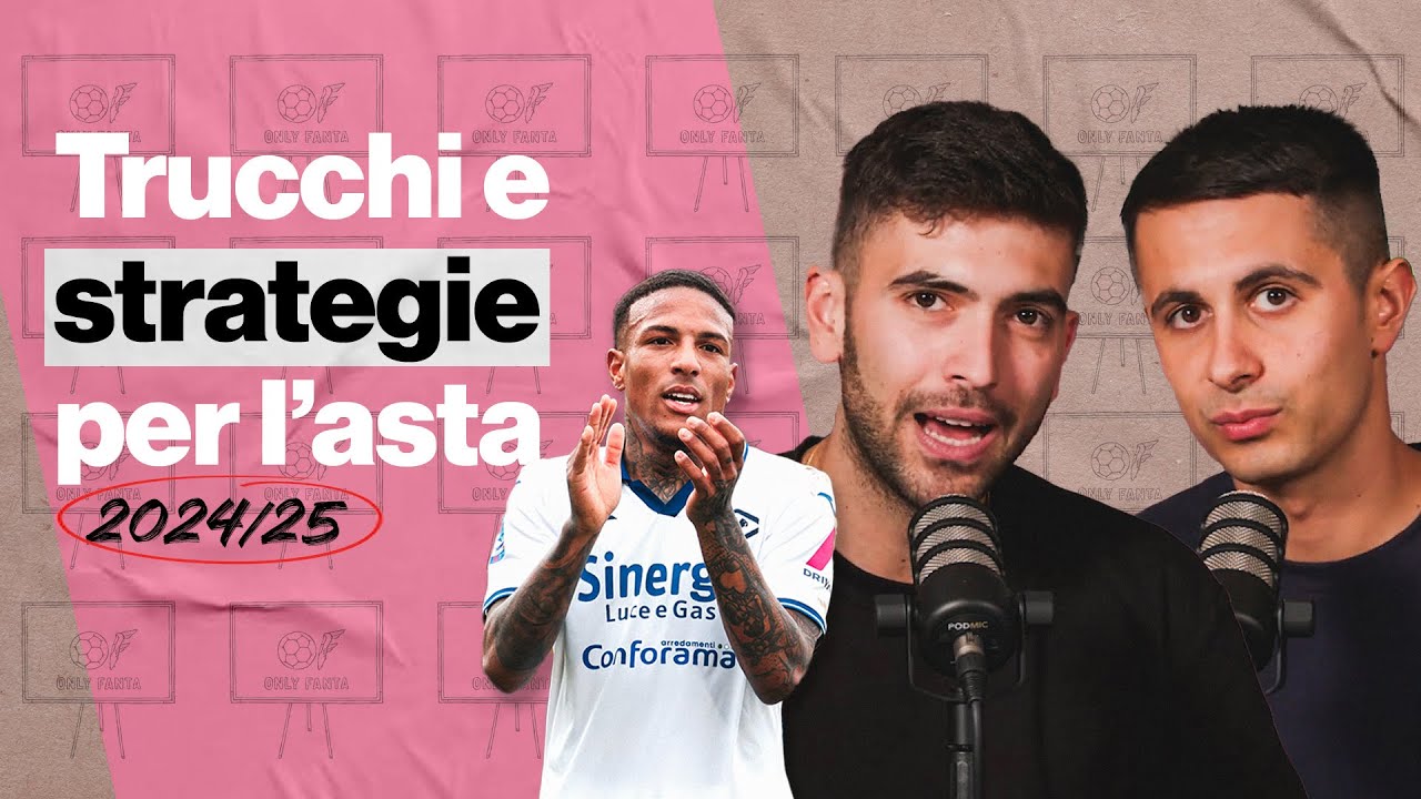 15+ TRUCCHI e STRATEGIE per DOMINARE L'ASTA del FANTA
