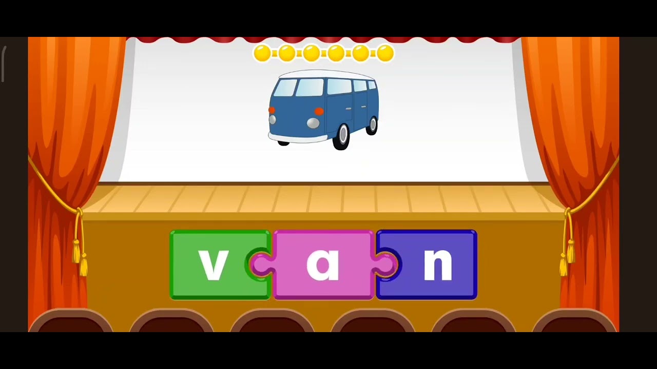 Intellijoy Kids ABC Phonics, Word Puzzle