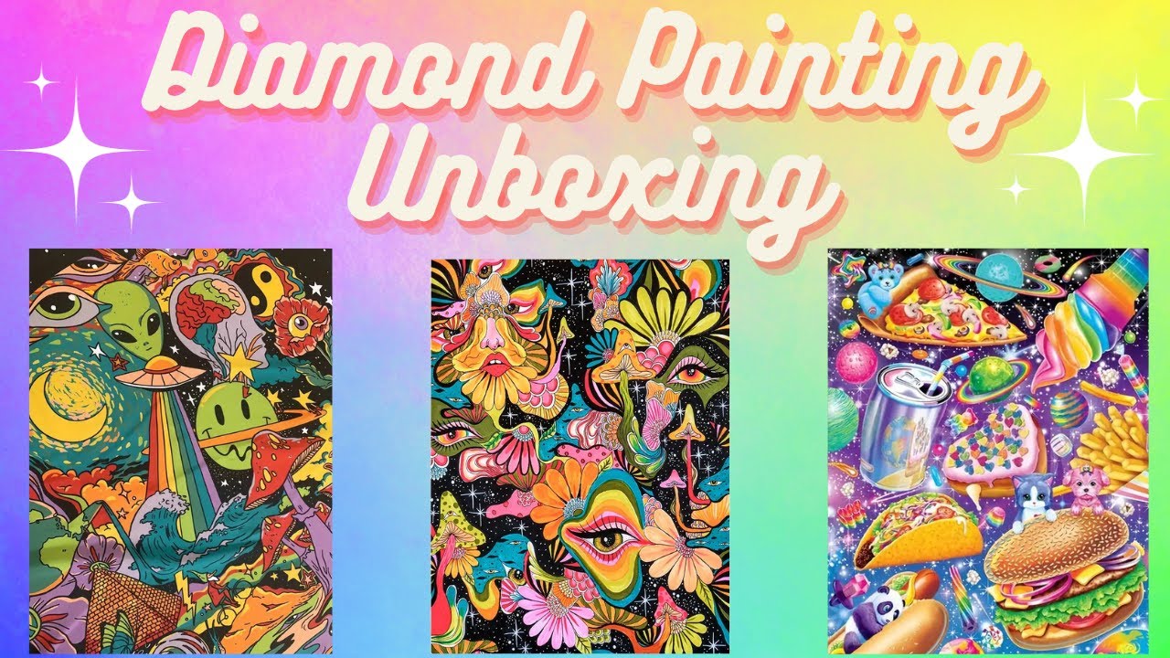 Diamond Painting Unboxing