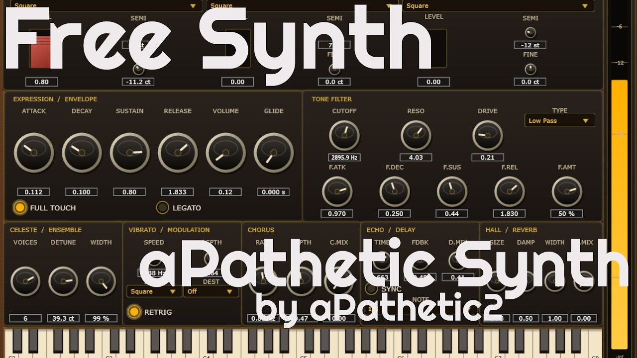 Free Synth - aPathetic Synth by aPathetic2 (No Talking)