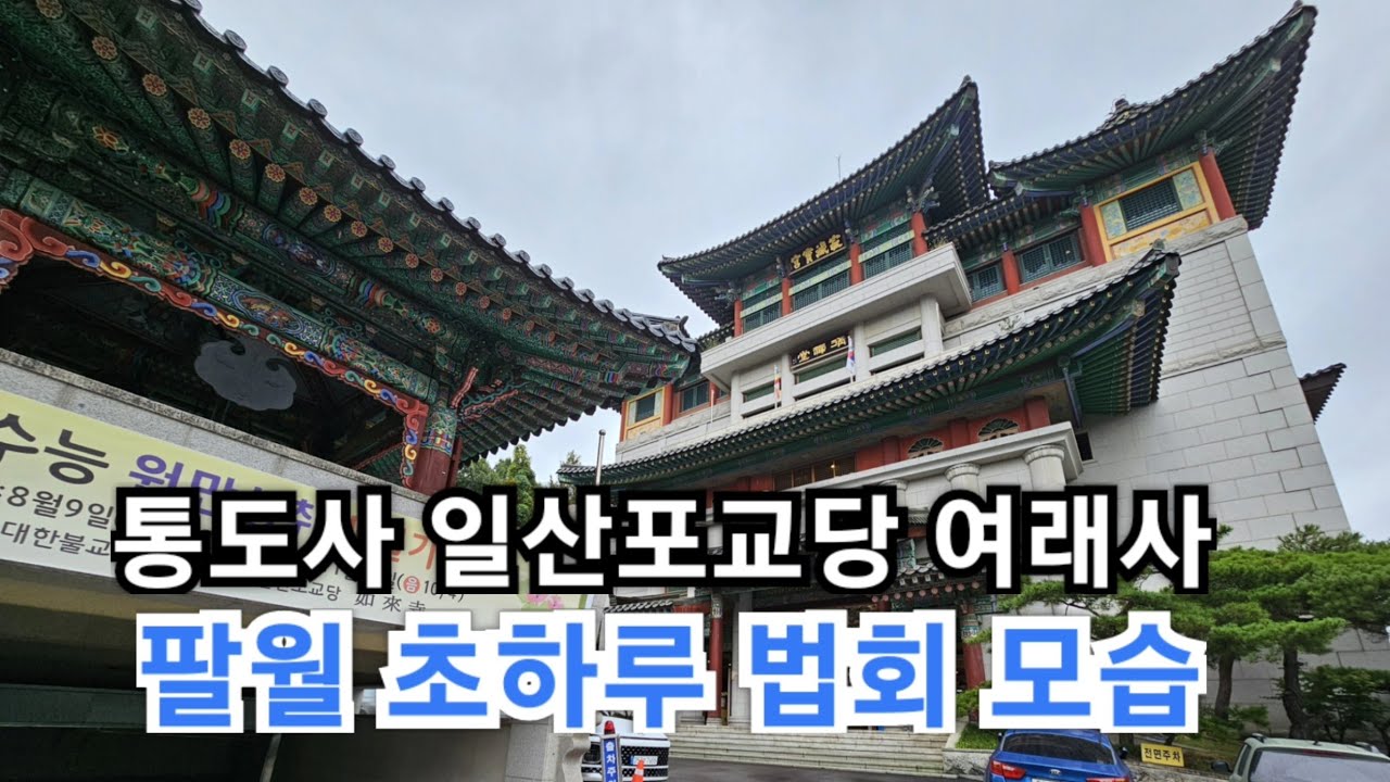 일산여래사 (음) 8월 초하루 법회 모습 (2023년 9월15일)
