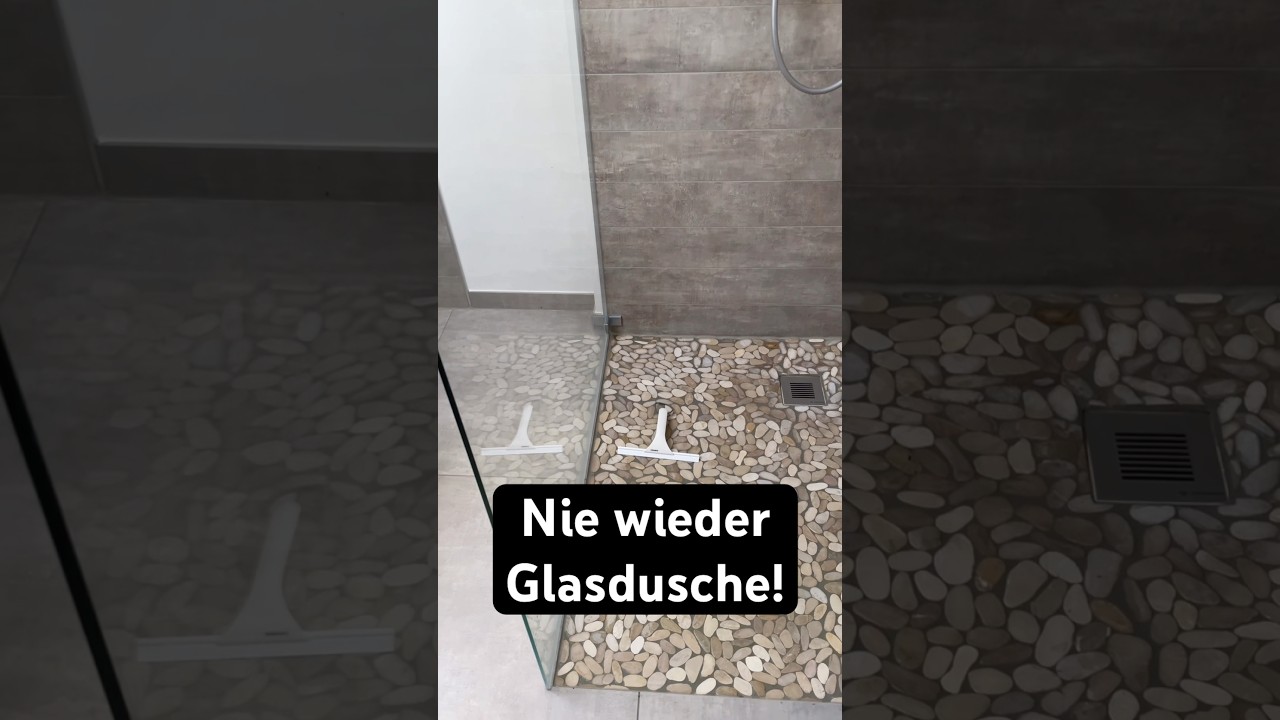 Hausbau Tipp 🚧 Nie mehr Glasdusche! Warum eine gemauerte Dusche besser ist