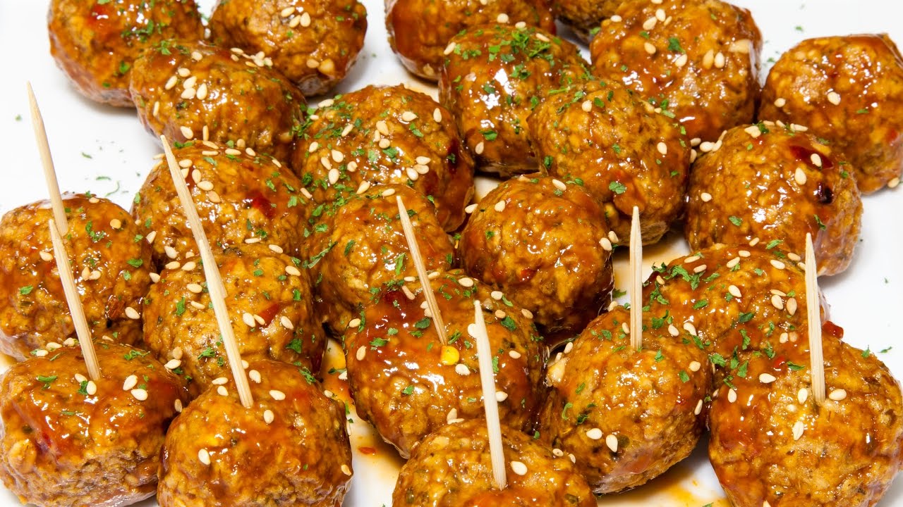 Asian Meatless Meatballs