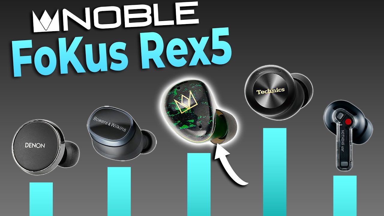 GOD TIER SOUND! Noble Audio FoKus Rex5 (VS the BEST)
