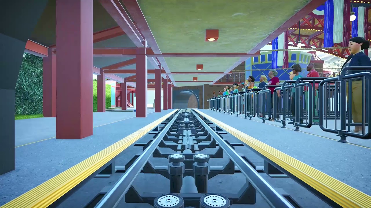 Space Mountain De La Terre à La Lune - Planet Coaster Recreation - Onride