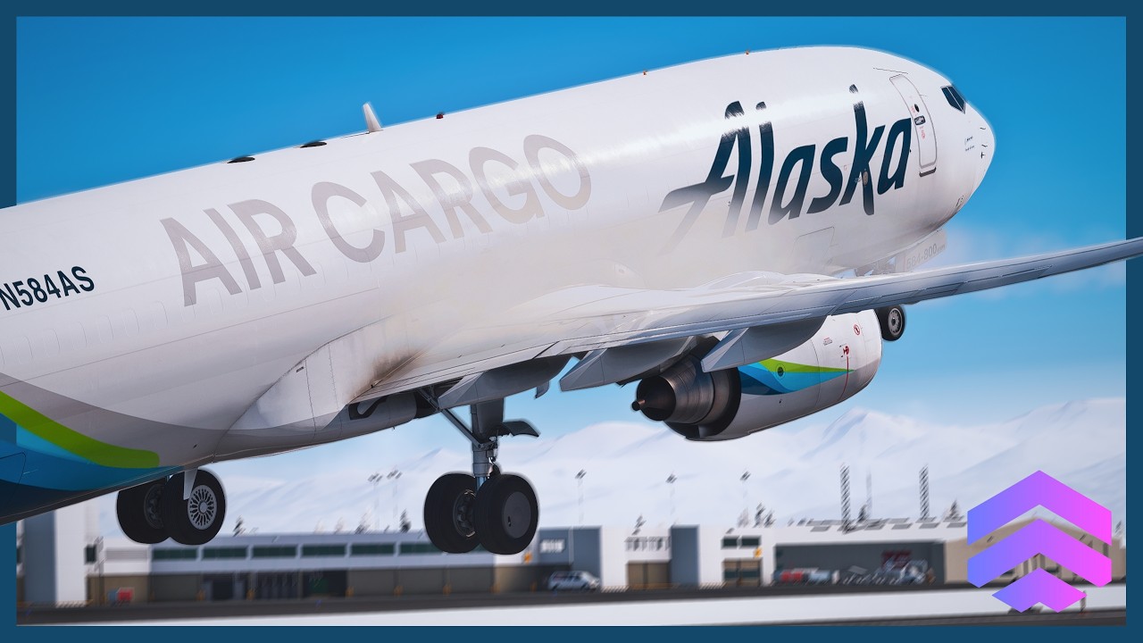 🔴MSFS LIVE | Real World Student Pilot | *PRE-RELEASE* GFX EFFECTS!💨🌧️| Barrow ✈ Anchorage #msfs2024