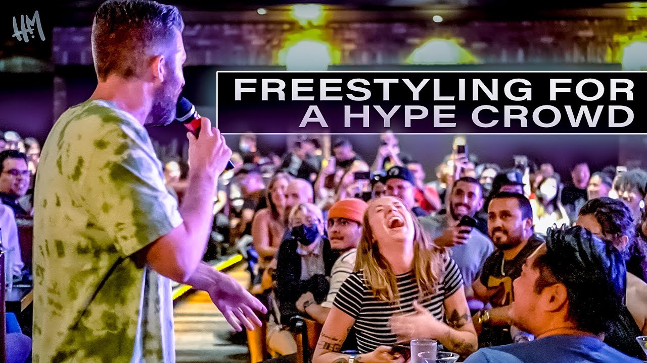 500 Person Crowd And 1 Freestyle Rapper | The Harry Mack Live Experience