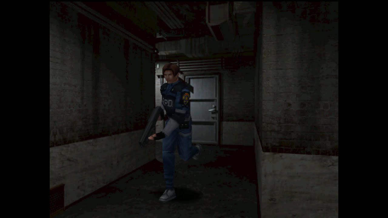 FluffyQuack plays Resident Evil 2 - Leon A (part 2)