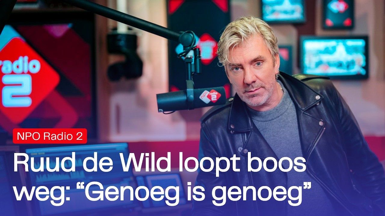 Ruud de Wild verlaat studio na statement over omstreden interview &lsquo;Meer dan babi pangang&rsquo;