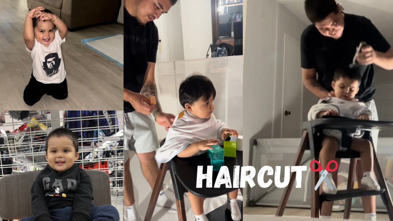 OUR BABY GETS A HAIRCUT✂️ + CELEBRATING BIRTHDAYS