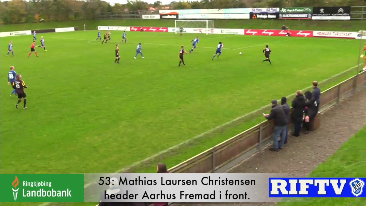 Ringk&oslash;bing IF 1 - 3 Aarhus Fremad (13. oktober 2019)