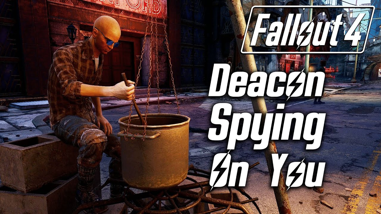 Fallout 4 — Дьякон шпионит за вами (все локации)